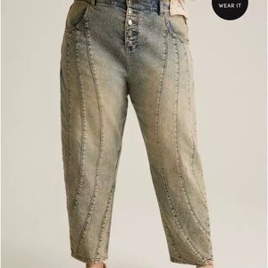 Torrid Barrel Jeans